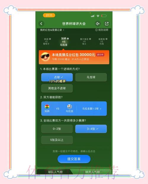 世界杯竞猜平台精选推荐攻略